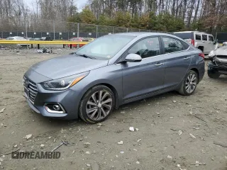 2018 Hyundai Accent Limited with VIN 3KPC34A36JE034117, listed as a Copart auction lot 79517803 with 118,075 mi miles and Salvage Title. Bid and sale history available at carsss.com. Image 1.