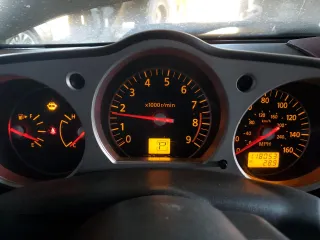 2008 Nissan 350Z Enthusiast with VIN JN1BZ34E68M750984, listed as a Copart auction lot 89256425 with 118,053 mi miles and Salvage Title. Bid and sale history available at carsss.com. Image 9.
