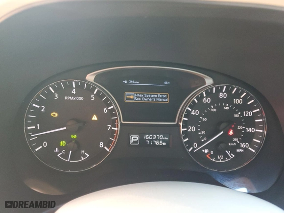2013 Nissan Pathfinder SL with VIN 5N1AR2MN0DC643203, listed as a Copart auction lot 45785535 with 160,370 mi miles and Salvage Title. Bid and sale history available at carsss.com. Image 9.