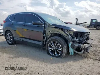 2020 Honda CR-V EX with VIN 5J6RW1H55LA019616, listed as a Copart auction lot 58242425 with 100,787 mi miles and Salvage title. Bid and sale history available at DreamBid. Image 4.