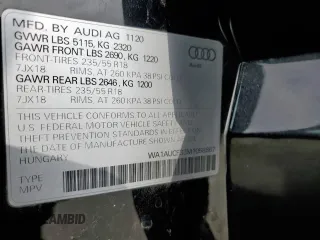 2021 Audi Q3 Premium z VIN WA1AUCF33M1058867, wystawiony jako Copart lot #56708705 z przebiegiem 55 658 mil mil oraz Szkoda całkowita • Salvage title. Historia ofert i sprzedaży dostępna na DreamBid. Obrazek 13.
