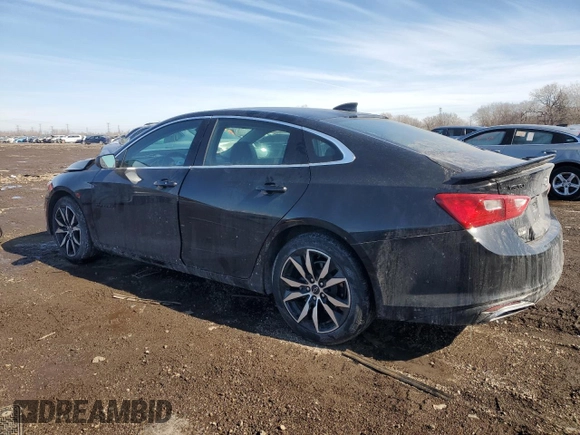 2023 Chevrolet Malibu RS with VIN 1G1ZG5ST3PF121239, listed as a Copart auction lot 46612535 with 14,047 mi miles and Salvage Title. Bid and sale history available at DreamBid. Image 2.