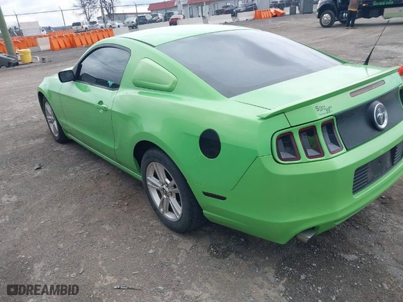 2014 Ford Mustang V6 with VIN 1ZVBP8AM6E5208752, listed as a IAAI auction lot 41836465 with 112,142 mi miles. Bid and sale history available at carsss.com. Image 3.