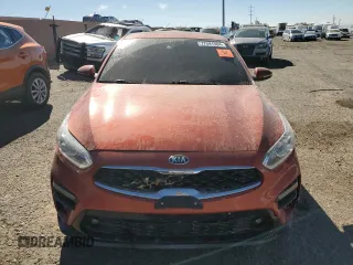 2019 Kia Forte EX with VIN 3KPF54AD3KE070316, listed as a Copart auction lot 77591304 with 0 mi miles and Salvage Title. Bid and sale history available at carsss.com. Image 5.