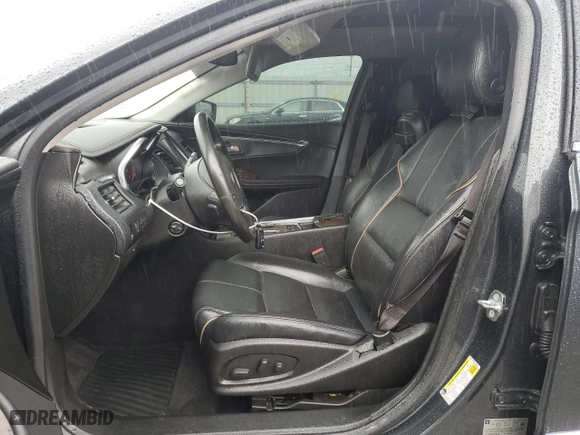 2015 Chevrolet Impala LTZ with VIN 2G1165S34F9165130, listed as a Copart auction lot 50248495 with 172,066 mi miles and Salvage Title. Bid and sale history available at carsss.com. Image 7.