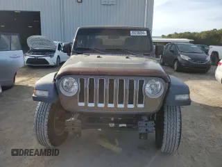 2018 Jeep Wrangler Sport with VIN 1C4GJXAG4JW150854, listed as a Copart auction lot 80236694 with 46,081 mi miles and Salvage Title. Bid and sale history available at carsss.com. Image 5.