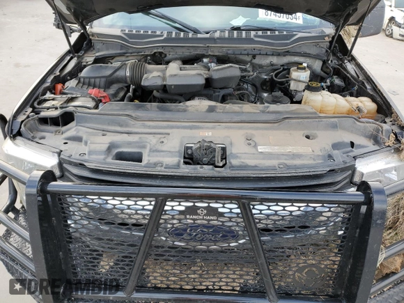 2017 Ford Super Duty F-250 SRW XLT with VIN 1FTBF2B61HEE97613, listed as a Copart auction lot 87457034 with 147,853 mi miles and Salvage Title. Bid and sale history available at carsss.com. Image 11.