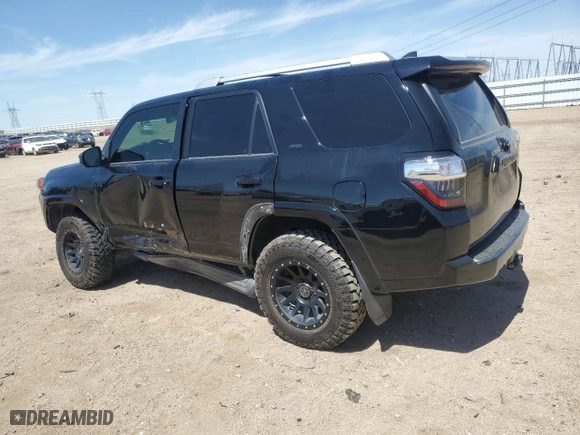 2017 Toyota 4Runner SR5 with VIN JTEBU5JRXH5459778, listed as a Copart auction lot 52144465 with 109,058 mi miles and Salvage Title. Bid and sale history available at carsss.com. Image 2.