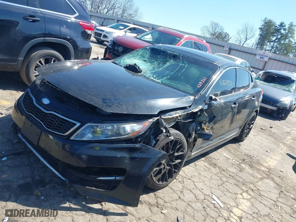 2013 Kia Optima Hybrid EX with VIN KNAGM4AD0D5039561, listed as a IAAI auction lot 41760837 with 1 mi miles. Bid and sale history available at carsss.com. Image 17.