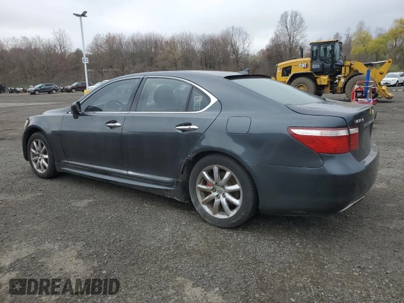 2008 Lexus LS 460 z VIN JTHBL46F585075471, wystawiony jako Copart lot #54118315 z przebiegiem 94 680 mil mil oraz Tytuł czysty. Historia ofert i sprzedaży dostępna na DreamBid. Obrazek 2.