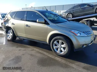 2006 Nissan Murano S with VIN JN8AZ08T46W400307, listed as a IAAI auction lot 41549363 with 138,066 mi miles. Bid and sale history available at carsss.com. Image 1.