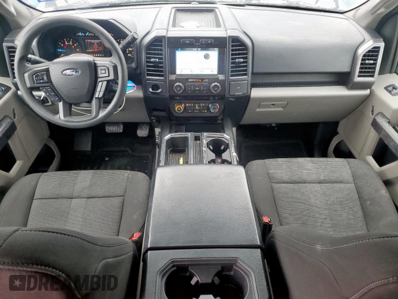 2017 Ford F-150 XL with VIN 1FTEW1CP8HKD16751, listed as a Copart auction lot 60303745 with 127,353 mi miles and Salvage title. Bid and sale history available at DreamBid. Image 8.