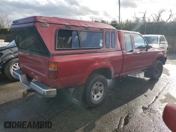 1993 Toyota Pickup DLX с VIN JT4VN13D0P5126559, выставлен на аукционе Copart как лот 49185285 с пробегом 195 087 миль миль и Списание • Salvage title. История ставок и продаж доступна на DreamBid. Изображение 3.