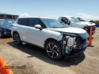 2022 Mitsubishi Outlander SE with VIN JA4J3UA80NZ011133, listed as a Copart auction lot 62770705 with 37,530 mi miles and Salvage title. Bid and sale history available at DreamBid. Image 4.
