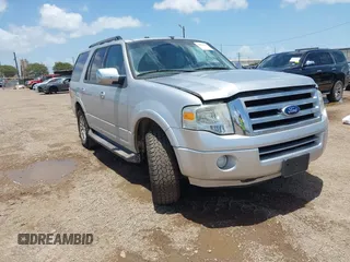 2011 Ford Expedition XLT with VIN 1FMJU1H55BEF22168, listed as a IAAI auction lot 42510766 with 96,498 mi miles and . Bid and sale history available at DreamBid. Image 1.