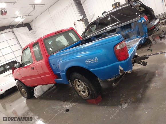 2005 Ford Ranger XLT with VIN 1FTZR45E15PA52471, listed as a IAAI auction lot 41478665 with 1 mi miles. Bid and sale history available at carsss.com. Image 15.