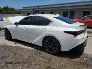 2023 Lexus IS with VIN JTHBZ1B29P5067372, listed as a Copart auction lot 65268064 with 27,021 mi miles and Non Repairable. Bid and sale history available at carsss.com. Image 2.