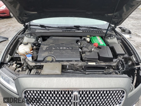 2017 Lincoln Continental Select with VIN 1LN6L9SK5H5607316, listed as a Copart auction lot 74015944 with 52,291 mi miles and Salvage Title. Bid and sale history available at carsss.com. Image 11.