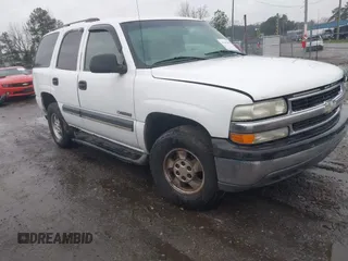2003 Chevrolet Tahoe LS z VIN 1GNEC13ZX3R166594, wystawiony jako IAAI lot #41849405 z przebiegiem 283 127 mil mil oraz . Historia ofert i sprzedaży dostępna na DreamBid. Obrazek 1.