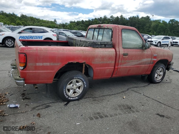 1996 Mazda B-Series 2WD Truck with VIN 4F4CR12A7TTM45618, listed as a Copart auction lot 57849054 with 124,113 mi miles and Non Repairable. Bid and sale history available at carsss.com. Image 3.