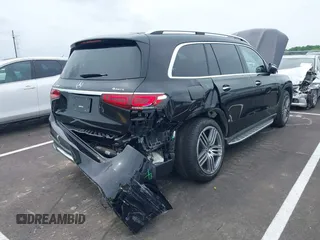 2021 Mercedes-Benz GLS 450 with VIN 4JGFF5KE7MA424253, listed as a IAAI auction lot 42254724 with 45,504 mi miles and . Bid and sale history available at DreamBid. Image 6.