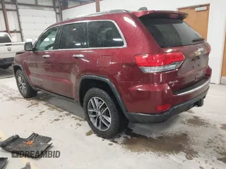 2018 Jeep Grand Cherokee Limited with VIN 1C4RJFBG5JC180707, listed as a IAAI auction lot 41836228 with 133,936 mi miles. Bid and sale history available at carsss.com. Image 3.