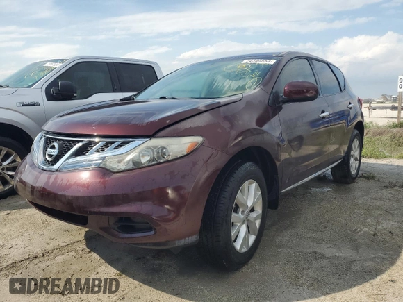 2011 Nissan Murano S with VIN JN8AZ1MU8BW060965, listed as a Copart auction lot 74340854 with 90,011 mi miles and Salvage Title. Bid and sale history available at carsss.com. Image 1.