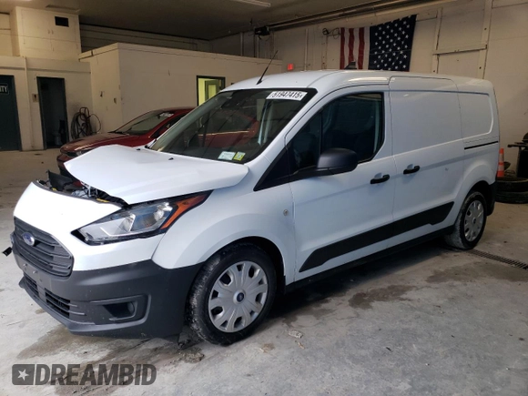 2022 Ford Transit Connect XL with VIN NM0LS7S2XN1536208, listed as a Copart auction lot 56077425 with 56,284 mi miles and Salvage title. Bid and sale history available at DreamBid. Image 1.