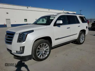 2019 Cadillac Escalade Premium Luxury with VIN 1GYS4CKJ6KR177679, listed as a Copart auction lot 64654435 with 101,913 mi miles and Salvage title. Bid and sale history available at DreamBid. Image 1.
