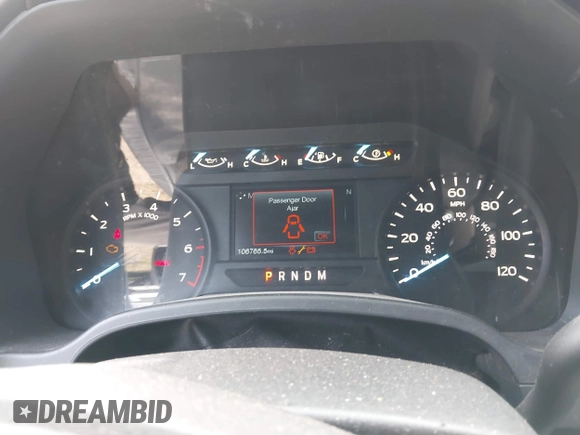2018 Ford F-150 XL with VIN 1FTEW1CP3JFD38686, listed as a IAAI auction lot 41937827 with 106,765 mi miles. Bid and sale history available at carsss.com. Image 7.