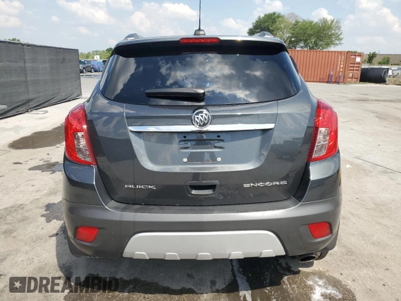 2016 Buick Encore with VIN KL4CJASB3GB717371, listed as a Copart auction lot 51373945 with 69,525 mi miles and Salvage Title. Bid and sale history available at carsss.com. Image 6.