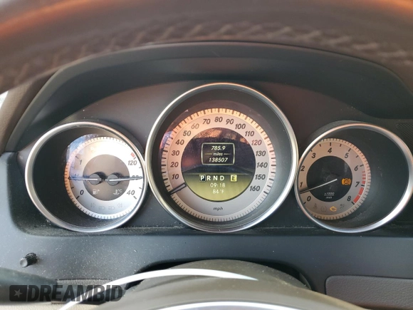 2012 Mercedes-Benz C 350 Sport with VIN WDDGF5HB5CR202063, listed as a Copart auction lot 71667944 with 138,507 mi miles and Salvage Title. Bid and sale history available at DreamBid. Image 9.