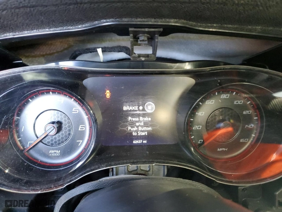 2018 Dodge Charger Daytona with VIN 2C3CDXCT0JH147999, listed as a Copart auction lot 42240455 with 62,437 mi miles and Salvage Title. Bid and sale history available at carsss.com. Image 9.