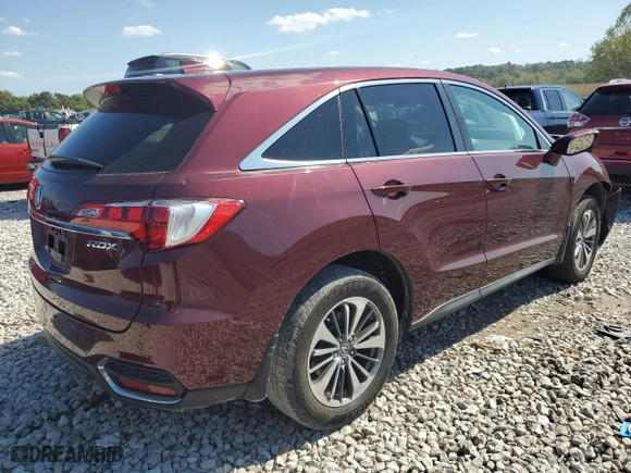 2017 Acura RDX w/Advance Pkg with VIN 5J8TB3H78HL009079, listed as a Copart auction lot 73036974 with 115,737 mi miles and Salvage Title. Bid and sale history available at carsss.com. Image 3.