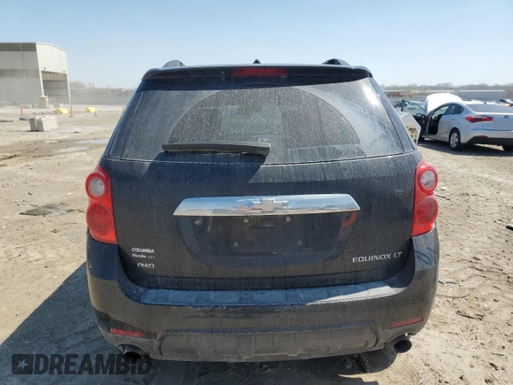 2013 Chevrolet Equinox LT with VIN 2GNFLNE35D6103775, listed as a Copart auction lot 51586275 with 88,078 mi miles and Salvage Title. Bid and sale history available at DreamBid. Image 6.
