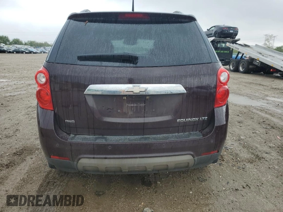 2011 Chevrolet Equinox LTZ with VIN 2CNFLGEC9B6398005, listed as a Copart auction lot 55563895 with 158,376 mi miles and Clean Title. Bid and sale history available at DreamBid. Image 6.