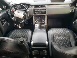 2020 Land Rover Range Rover SV Autobiography Dynamic with VIN SALGW2REXLA580744, listed as a Copart auction lot 49013945 with 47,176 mi miles and Salvage title. Bid and sale history available at DreamBid. Image 8.
