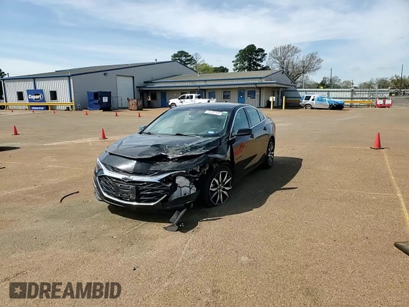 2020 Chevrolet Malibu RS with VIN 1G1ZG5ST9LF123720, listed as a Copart auction lot 49357305 with 38,296 mi miles and Salvage Title. Bid and sale history available at DreamBid. Image 10.