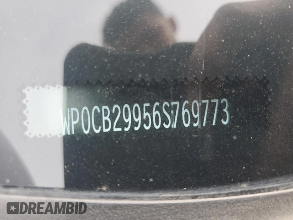 2006 Porsche 911 Carrera S z VIN WP0CB29956S769773, wystawiony jako Copart lot #54702225 z przebiegiem Nie podano mil oraz Szkoda całkowita • Salvage title. Historia ofert i sprzedaży dostępna na DreamBid. Obrazek 12.