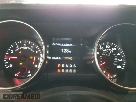 2020 Ford Mustang EcoBoost with VIN 1FA6P8TH1L5130730, listed as a Copart auction lot 58416485 with 16,457 mi miles and Salvage title. Bid and sale history available at DreamBid. Image 9.