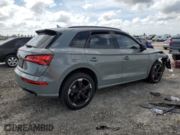 2019 Audi SQ5 Premium Plus with VIN WA1B4AFY1K2001739, listed as a Copart auction lot 44765984 with 29,469 mi miles and . Bid and sale history available at DreamBid. Image 3.