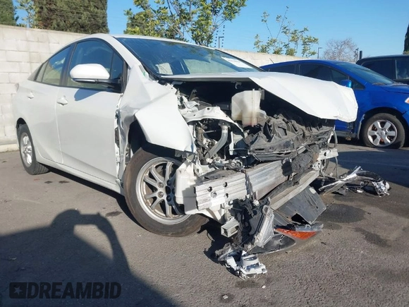 2016 Toyota Prius Four with VIN JTDKARFU4G3525589, listed as a IAAI auction lot 41612929 with 197,114 mi miles. Bid and sale history available at carsss.com. Image 1.