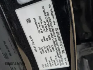 2021 Tesla Model 3 Standard Range Plus with VIN 5YJ3E1EA6MF877752, listed as a Copart auction lot 44776425 with Not Provided miles and Salvage Title. Bid and sale history available at DreamBid. Image 14.