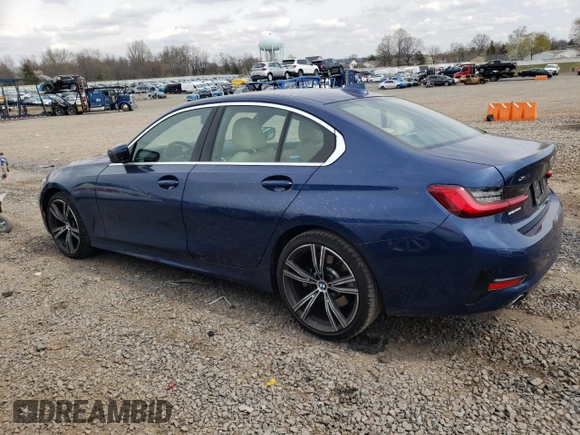 2021 BMW 3 Series 330i xDrive with VIN 3MW5R7J03M8B90260, listed as a Copart auction lot 52482935 with 31,373 mi miles and Salvage Title. Bid and sale history available at DreamBid. Image 2.