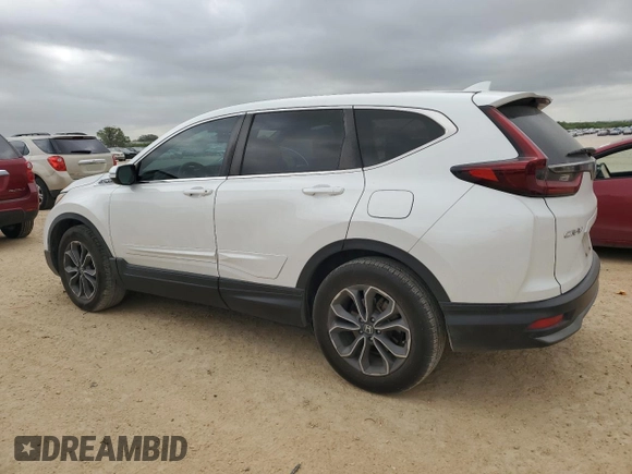 2020 Honda CR-V EX-L with VIN 2HKRW1H82LH416905, listed as a Copart auction lot 52243065 with 86,396 mi miles and Clean title. Bid and sale history available at DreamBid. Image 2.