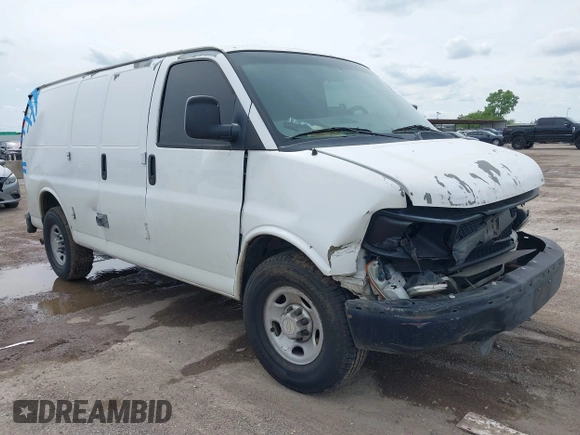 2011 Chevrolet Express Cargo with VIN 1GCWGFCA8B1105184, listed as a IAAI auction lot 42215421 with 261,099 mi miles and . Bid and sale history available at DreamBid. Image 1.