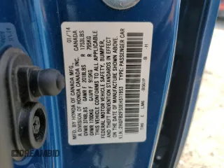2014 Honda Civic LX with VIN 2HGFB2F53EH511953, listed as a Copart auction lot 52161865 with 102,871 mi miles and Salvage Title. Bid and sale history available at carsss.com. Image 13.