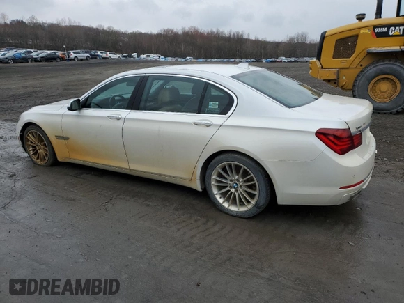 2014 BMW 7 Series ALPINA B7 xDrive with VIN WBAYF8C5XED142604, listed as a Copart auction lot 52551345 with 124,474 mi miles and Clean Title. Bid and sale history available at DreamBid. Image 2.