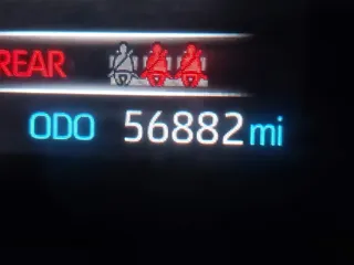2019 Toyota RAV4 LE with VIN JTMH1RFV4KD037099, listed as a IAAI auction lot 41719515 with 56,882 mi miles. Bid and sale history available at carsss.com. Image 15.