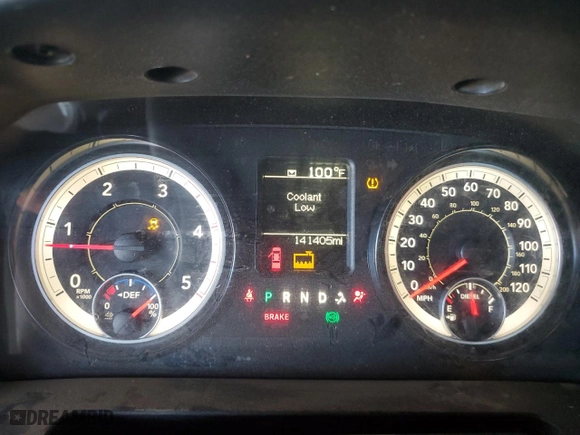 2018 Ram 2500 Tradesman with VIN 3C6UR5HL0JG193001, listed as a Copart auction lot 73116604 with 141,405 mi miles and Salvage Title. Bid and sale history available at carsss.com. Image 9.